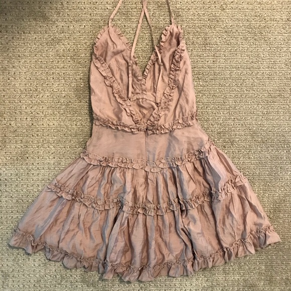 Mocha Mini Dress (S) - Picture 6 of 8